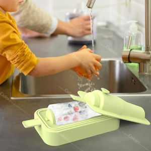 Newest Easy Fill and Release Integration <b>Ice</b> <b>Maker</b> BPA Free <b>Ice</b> Bar Cups <b>Ice</b> Making Silicone Model - Product Image 2