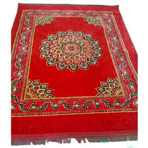LORENDA Custom High Quality Tufted Machine Made Fluffy Carpet Thick Flat Whole Floor Rug for Living Room and Prayer Use