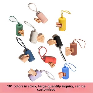 Hot New Eco-Friendly Dog Poop Bag Dispenser <span class=keywords><strong>PET</strong></span> Pop Bag Pala con Pop Bag Hecho de plástico duradero y poliéster - Product Image 2
