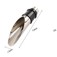 HXY Personnalisé Grand Stock Pas quantité minimale de commande Classique Pas Cher 402 En Acier Inoxydable Vin Verseur Promotionnel Vin Bec Bar Accessoires En Gros