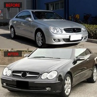 Offre Spéciale Auto Parts Calandre ABS EN PLASTIQUE Car Front Mesh Grille Pour Mercedes 03-19 CLK W209 DIAMANT et AMG style Grille