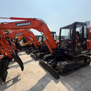 Excavadoras DOOSAN DH60 DH55 de 6 y 5 toneladas, excavadoras usadas de alta calidad, excavadoras de cadenas a bajo precio, en venta. - Product Image 2