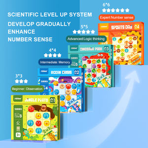 Jouets éducatifs Mideer MD2118-2121, formation éducative, développement progressif, amélioration des jouets éducatifs, jeu de société <span class=keywords><strong>Sudoku</strong></span> 2 en 1 - Product Image 4