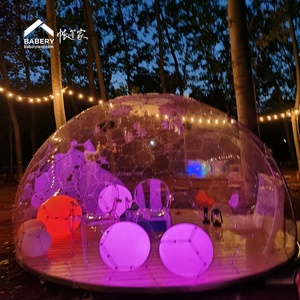 Dôme à bulles transparent, maison préfabriquée en capsule pour 2 à 10 personnes, lucarne transparente, tente igloo, quatre saisons, imperméable, résistant au vent - Product Image 1