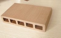 Plancher Composite en plastique et bois pour l'extérieur, 200x40mm, étanche