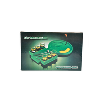 Fabricant de rencontres sociales pour adultes Jeu de mini golf Jeu de verres à liqueur Ensemble de jeux à boire