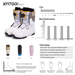 XCMAN Snowboard True Twin Camber per Adulti con Scarponi XFITGO e Attacchi 360 Seco, Pacchetto Completo per Tutti i Terreni - Product Image 4