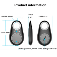 Vente en gros de traceurs GPS intelligents Bluetooth en forme de gouttelette pour chats et chiens