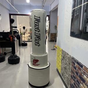 Oferta Especial: Sacos de Boxeo de Cuero PU con Cubierta Protectora, Ventosas y Relleno de Arena para Golpear y Patinar - Product Image 5