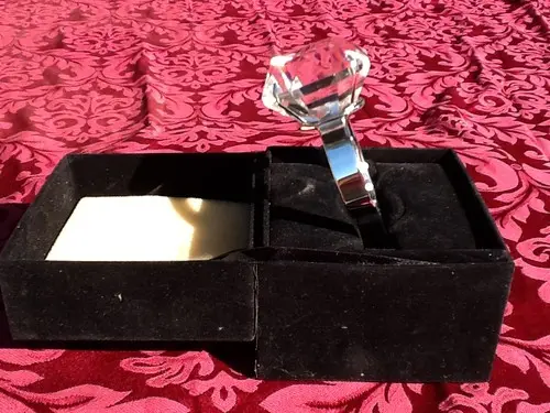 Kristall Diamant Servietten ring für Hochzeits MH-9112