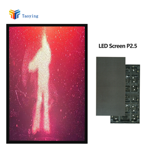 机场零售商店室内应用可定制P2.5发光二极管广告板批发柔性发光二极管显示器 - Product Image 1