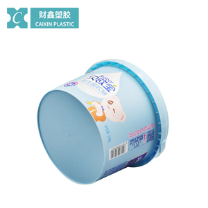 Nửa gallon IML nhựa Bí ngô mini kẹo xô - Product Image 4