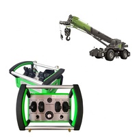 Grue à flèche articulée hydraulique à 4 joysticks, télécommande étanche, kit de grue à commande sans fil, prix usine