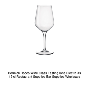 แก้วชิมไวน์ Electra Xs 19 cl Bormioli Rocco สูง 16 ซม. เส้นผ่านศูนย์กลาง 5 ซม. - Product Image 2