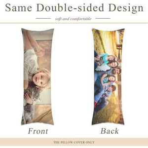 Christmas Rustic Decorative Linen Throw Pillow Covers Sublimation <strong>Cushion</strong> with Hidden Zipper Celebrities <strong>Pattern</strong> for Hotels - Product Image 2