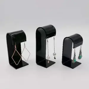 Eenvoudige Mode Acryl Transparante Oorbellen Studs Oorknopjes Etalage Sieraden Display Plank Fotografie Rekwisieten