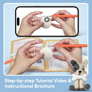 Vente chaude DIY Crochet <span class=keywords><strong>Kit</strong></span> Artisanat Animal Crochet <span class=keywords><strong>Kit</strong></span> Diy Hibou Renard Dinosaure Tortue Animal Crochet <span class=keywords><strong>Kit</strong></span> pour Débutants - Product Image 6