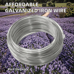 Горячая распродажа: Оцинкованная железная проволока диаметром 0,7-2 мм по заводской цене, горячеоцинкованная проволока с услугой гибки - Product Image 2