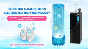 Karofi-Purificador de agua fría y caliente de acero inoxidable, con tecnología de 12 Smax, hidro-ion alcalino y núcleos de filtro, de acero inoxidable, para el - Product Image 3