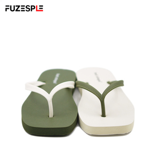 Chanclas de Playa para Mujer, Diseño Simple con Punta Cuadrada, Bloques de Color Modernos, Transpirables, Antideslizantes, Suaves, para Uso Diario en Verano - Product Image 4