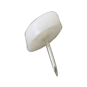 Pieds de meubles en plastique Ronggu, clous blancs à fond rond pour armoires et décoration intérieure - Product Image 1