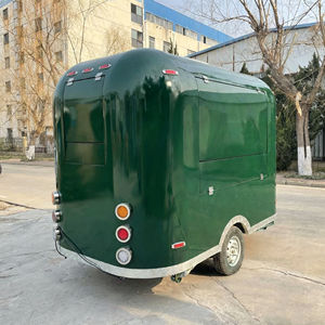 Carrito de Comida Comercial de Acero Inoxidable, Multifuncional, para Helados, Café, Bebidas, Bar, Vehículo Ambulante para Venta de Aperitivos en la Calle - Product Image 1