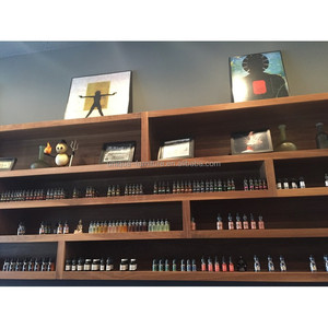 Wooden Tobacco Shop Cabinet Unique Display Case Vape Shop Display Stand Smoke Shop Showcase for Cigarettes