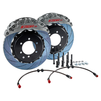 ICOOH Dr6 6piston balap kit rem besar, set rem ukuran Rotor 330/345/355/378Mm untuk Nissan GTR R32 R33 R34 performa tinggi
