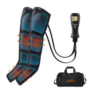 Botas <span class=keywords><strong>de</strong></span> recuperación <span class=keywords><strong>de</strong></span> piernas con compresión <span class=keywords><strong>de</strong></span> aire y 8 bolsas <span class=keywords><strong>de</strong></span> aire, <span class=keywords><strong>terapia</strong></span> <span class=keywords><strong>de</strong></span> calor, temporizador automático <span class=keywords><strong>de</strong></span> 12V 1.5A para recuperación <span class=keywords><strong>de</strong></span> atletas en el hogar u oficina, OEM - Product Image 1