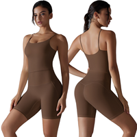 Combinaison de yoga 2 pièces pour femmes Leggings taille haute soutien-gorge de sport respirant croisé XL Fitness vêtements de sport haut court imprimé Yoga serré