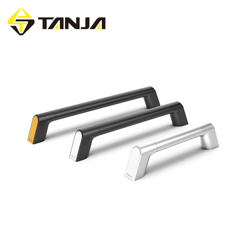 TANJA  Drawer Handle Door Handle Black Aluminium Handle for Kitchen Cabinets