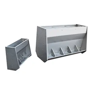 Automatic Stainless Steel Pig Feeding Trough Nursery Feed Trough for Piglets