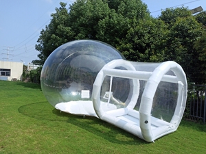 Tienda de campaña de cúpula inflable para eventos, casa hinchable para fiesta de cumpleaños, casa de burbujas, Base de salto, Material de PVC blanco, tamaño personalizable para interiores - Product Image 5