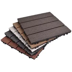 High quality wood deck tiles for garden wpc decking outdoor garden flooring wholesale