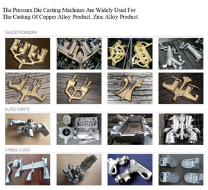 Taille maximale du moule 500*400*200mm d'épaisseur Pièces à usiner en zinc en laiton entièrement automatiques Machine de moulage sous pression à basse pression avec four 1.8T - Product Image 3