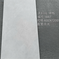 Direkt vom Hersteller 600x1200mm Samt-Finish Keramikfliesen Cremebeige für Wohnzimmer Badezimmer Villa