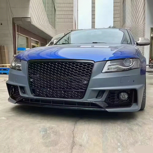 Bộ body kit nâng cấp <span class=keywords><strong>A4</strong></span> B8 lên kiểu dáng B9, kiểu dáng RS4, cản trước kèm lưới tản nhiệt dành cho Audi <span class=keywords><strong>A4</strong></span> S4 B8 2008-2012, giao hàng nhanh từ nhà máy - Product Image 6