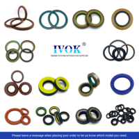 IVOK Crankshaft Rear Oil Seal New Durable High Pressure Resistance Professional Tested 6 Month Warranty Auto Engine Systems