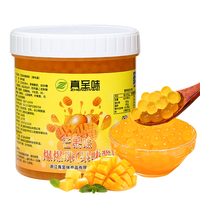 Manisan Mutiara Boba Rasa Mangga Premium untuk Minuman Teh Susu, Topping Dessert, Produsen