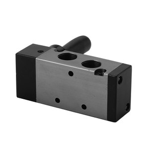 Vanne manuelle Dde 4H210 1 2 3 4 mm, vanne de commande pneumatique à joint rigide - Product Image 2