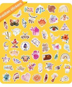 Paquetes de pegatinas al por mayor de grafiti de PVC bohemio estéticamente hermoso de Arte de 2017 para niños, cuaderno, puerta de coche, transfronterizo - Product Image 4