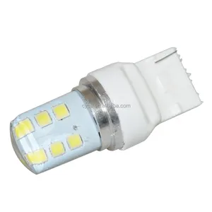 Bóng Đèn Xe Hơi Nhấp Nháy Màu Xanh Dương Vàng Đỏ Trắng Đèn LED Nhấp Nháy T20 7440 Đèn Phanh Đỗ Xe Rẽ Đuôi 12V 12SMD 7440