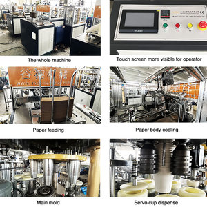 ZKT-09H saudi in và đóng gói tốc độ cao dùng một lần đôi tường máy cốc giấy với giá thấp - Product Image 3