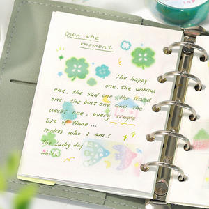 1 rouleau de ruban à cordon en PET, série Gentle and Sweet Dream Song, décoration de sac à main mignonne de style ancien - Product Image 4