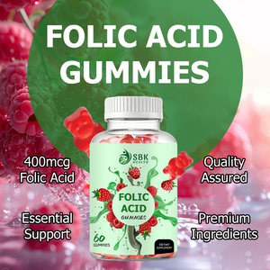 Gomitas de Ácido Fólico en Oferta, 400mcg, Apoya los Niveles de Energía, Refuerza el Sistema Inmunológico, Apoyo para el Embarazo y Uso Diario - Product Image 5