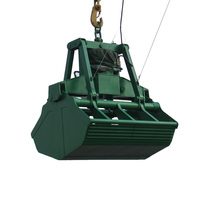 Godet hydraulique GBM de 8 à 60 tonnes pour grue, grappin à coquille