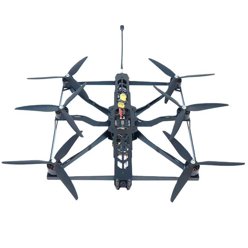 Высокоскоростной FPV гоночный Дрон 5 кг Полезная нагрузка 6 оси 10 дюймов FPV Дрон Fpv Дрон аксессуары