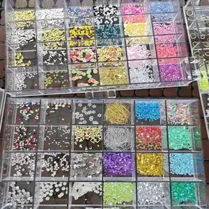 صندوق منظم للمجوهرات من الأكريليك مع 5 أدراج و120 شبكة، رف عرض شفاف، منظم أدراج للمجوهرات - Product Image 3