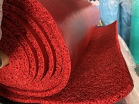Tapis de sol en PVC en forme de boucle, coussin de porte en forme de nouilles, tapis en forme de spaghetti, tapis de sol pour voiture