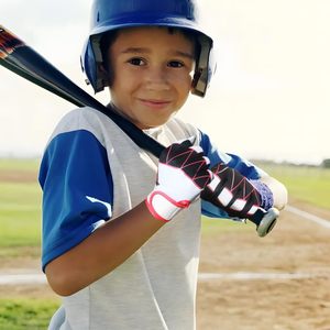 Gants de baseball en cuir véritable, respirants, antidérapants et résistants à l'usure, pour le football américain et le softball - Product Image 3